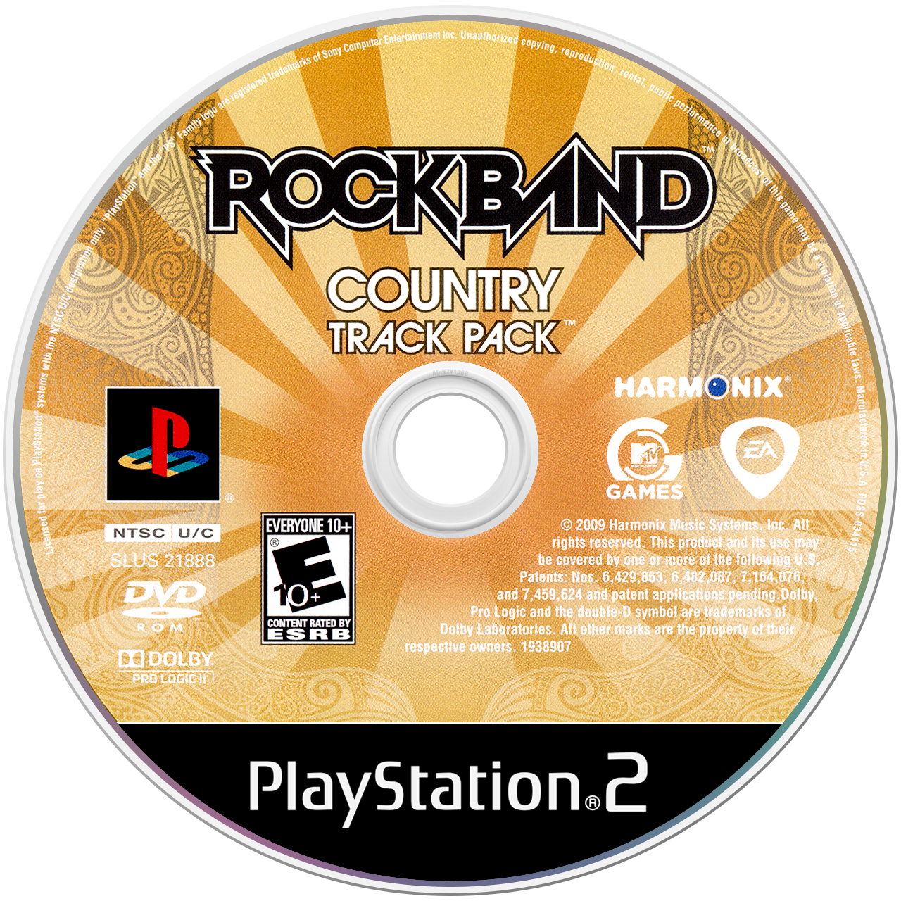 Rock Band Country Track Pack media 6 for Playstation 2